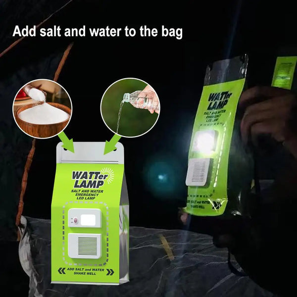 HydroGlow™ – The Emergency Lamp Powered by Salt & Water
