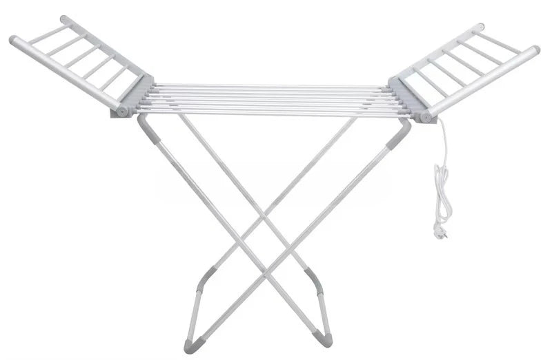 🛁 Freestanding Portable Lightweight Electric Heated Clothes & Towel Dryer with 18 Heating Rails
