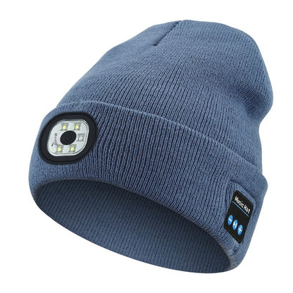 GlowTunes™ LED + Bluetooth Smart Beanie