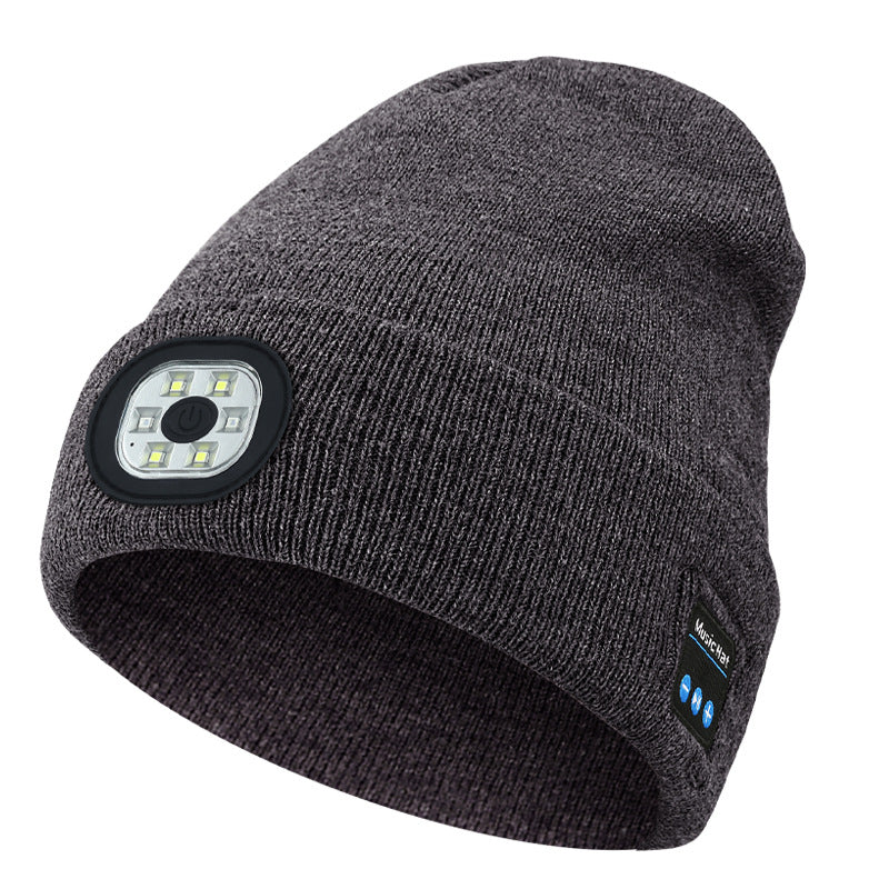GlowTunes™ LED + Bluetooth Smart Beanie