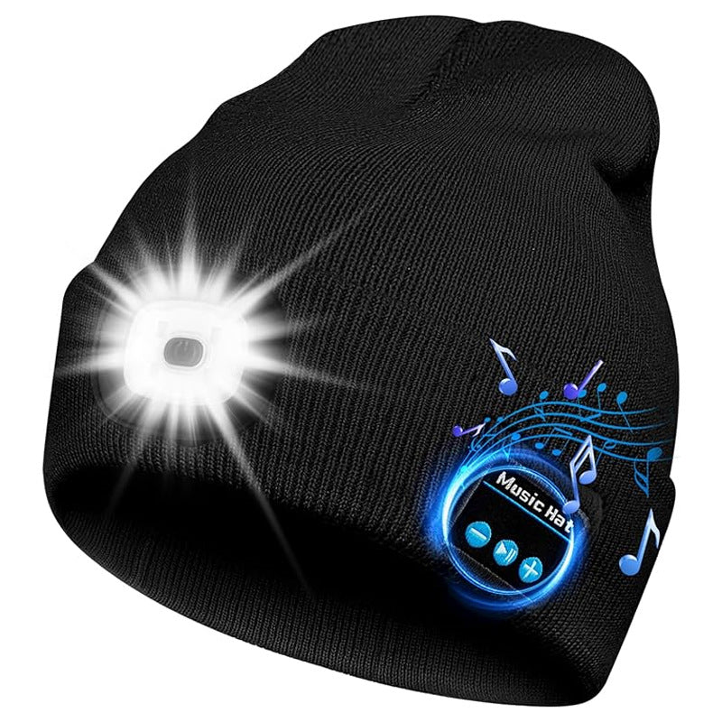GlowTunes™ LED + Bluetooth Smart Beanie
