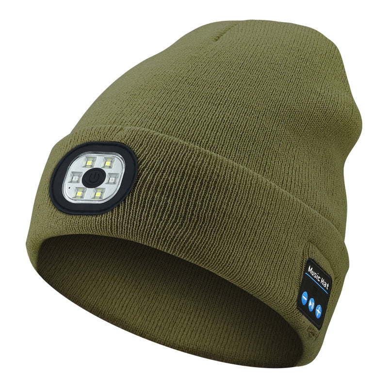 GlowTunes™ LED + Bluetooth Smart Beanie