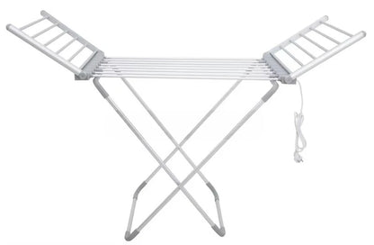 🛁 Freestanding Portable Lightweight Electric Heated Clothes & Towel Dryer with 18 Heating Rails