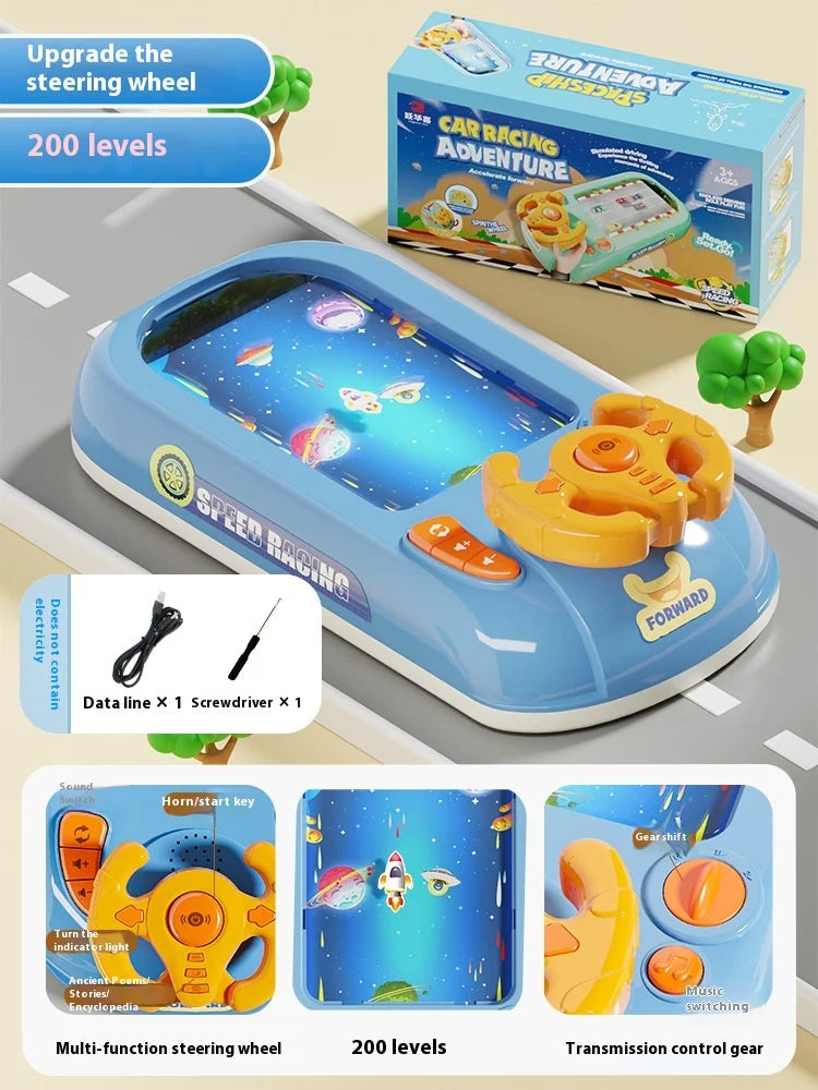 🏎️ PalmRace™ Handheld Racing Game Console