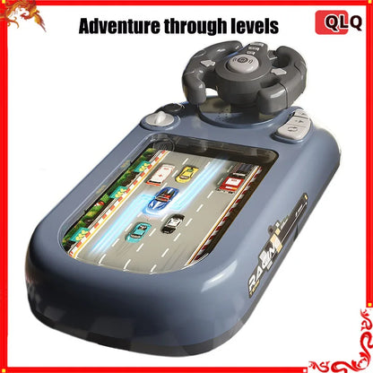 🏎️ PalmRace™ Handheld Racing Game Console