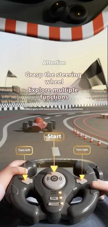 🏎️ PalmRace™ Handheld Racing Game Console