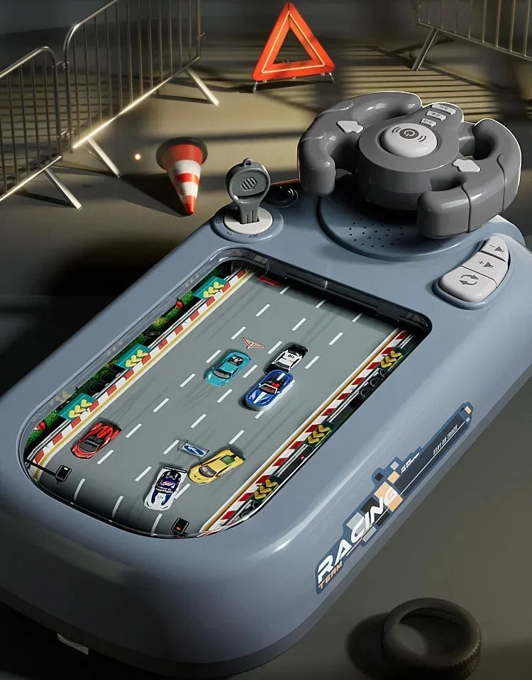 🏎️ PalmRace™ Handheld Racing Game Console