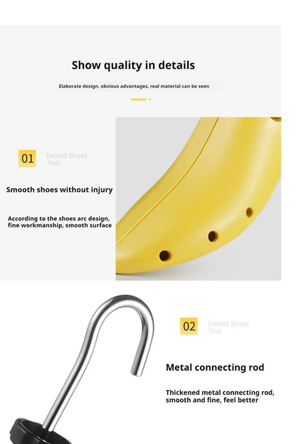 ProFit Adjustable Shoe Stretcher & Shoe Tree – Foot Width & Length Expander