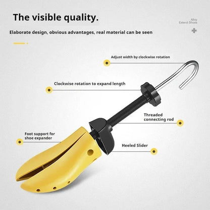 ProFit Adjustable Shoe Stretcher & Shoe Tree – Foot Width & Length Expander