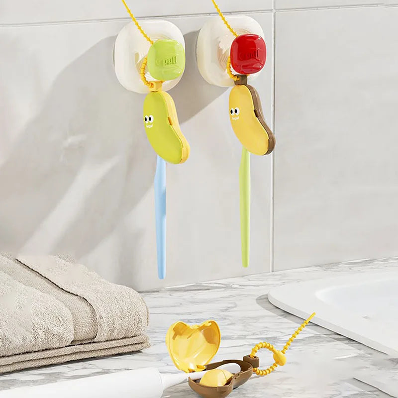 Banana Toothbrush Case – Cute Travel Toothbrush Holder with Toothpaste Box