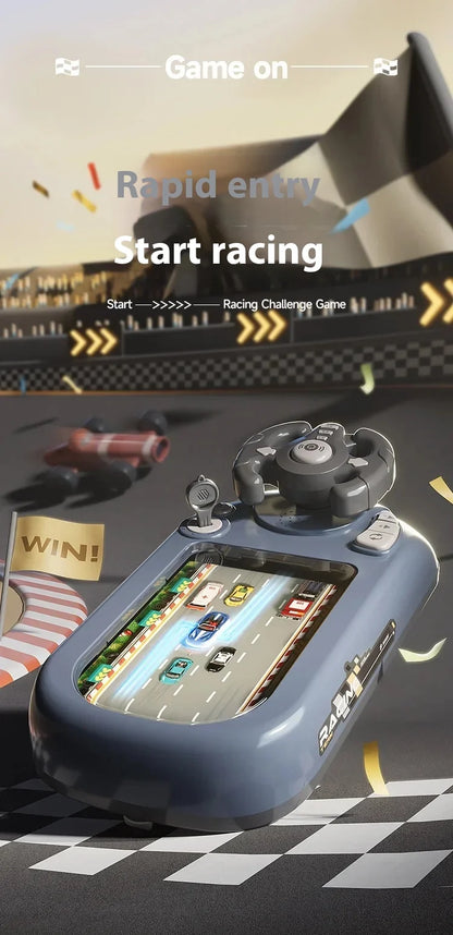 🏎️ PalmRace™ Handheld Racing Game Console