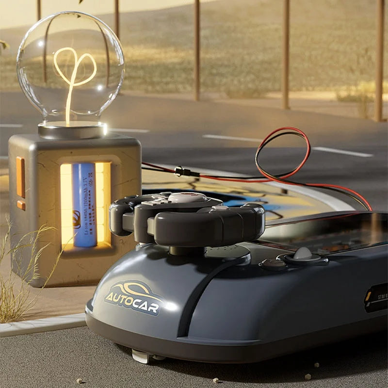 🏎️ PalmRace™ Handheld Racing Game Console