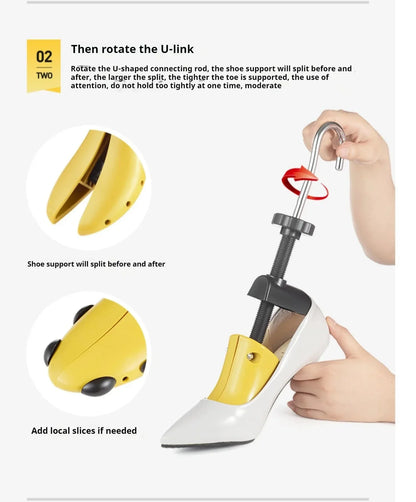 ProFit Adjustable Shoe Stretcher & Shoe Tree – Foot Width & Length Expander