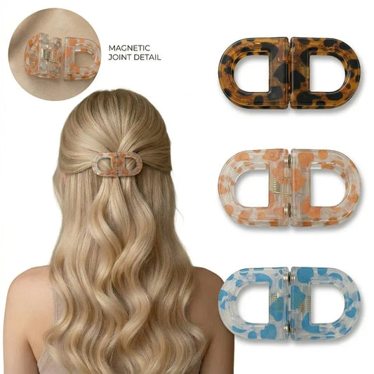 Magnetic Hair Clips — No-Pull, Strong-Hold Styling Clips for All Hair Types
