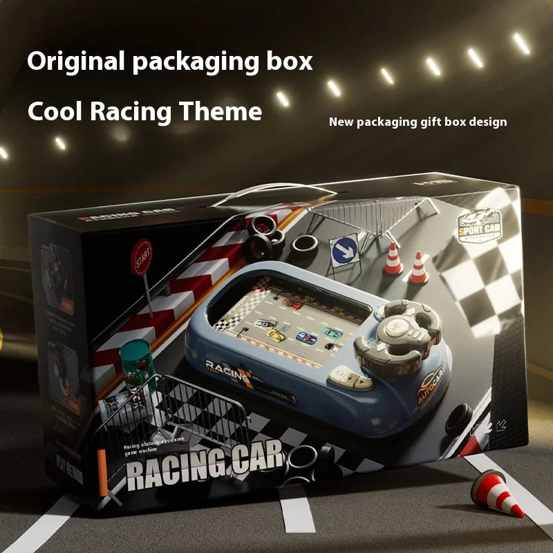 🏎️ PalmRace™ Handheld Racing Game Console