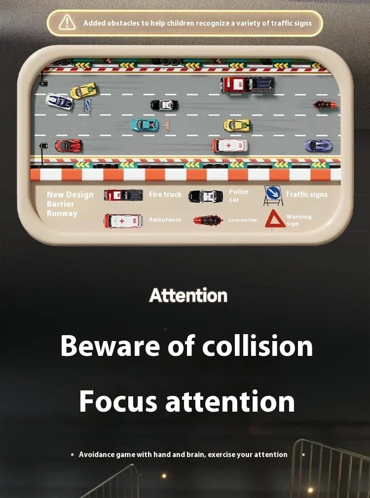 🏎️ PalmRace™ Handheld Racing Game Console