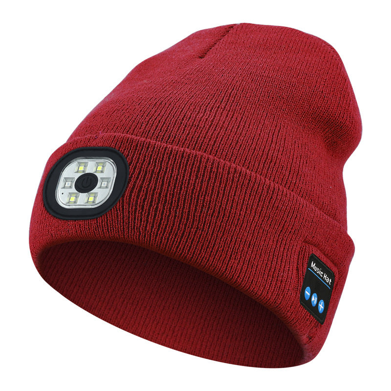 GlowTunes™ LED + Bluetooth Smart Beanie