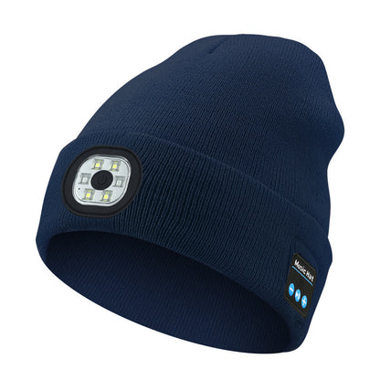 GlowTunes™ LED + Bluetooth Smart Beanie