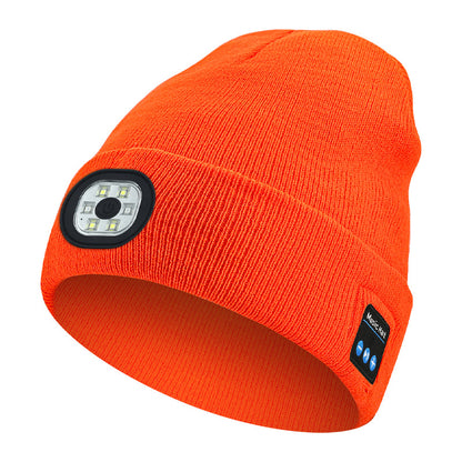 GlowTunes™ LED + Bluetooth Smart Beanie